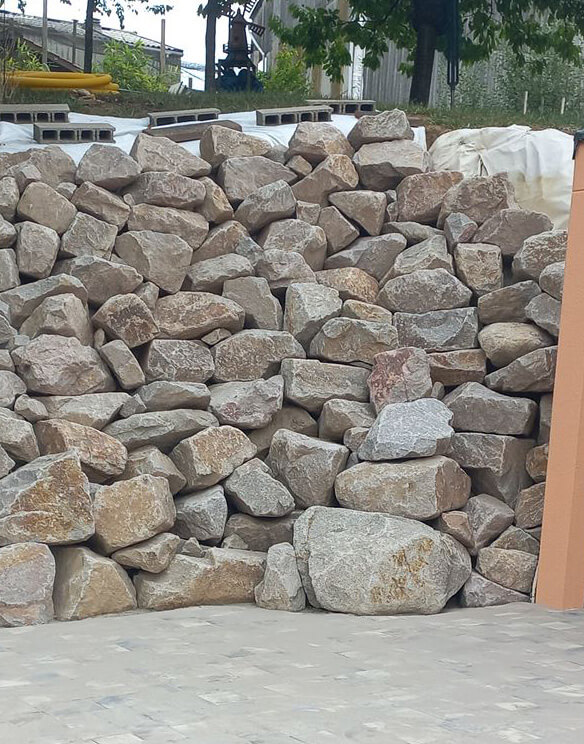 Enrochement à Ingwiller